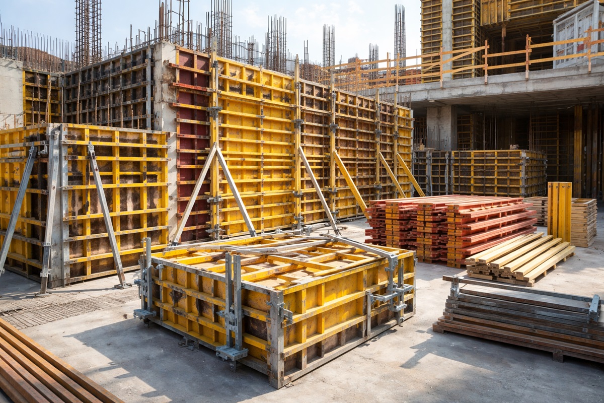 How to Properly Store Plywood and Formwork on a Construction Site